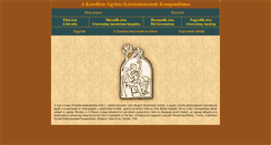 Desktop Screenshot of kompendium.oratio.hu